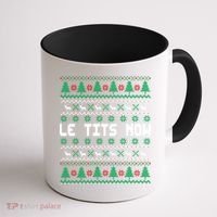 Le Tits Now Ugly Christmas Sweater Let It Snow Gift Coffee Mug thumb 1