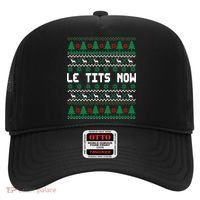 Le Tits Now Ugly Christmas Sweater Let It Snow Gift Hat thumb 0