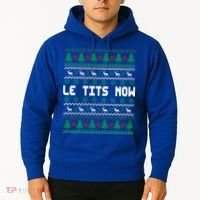 Le Tits Now Ugly Christmas Sweater Let It Snow Gift Hoodie thumb 2