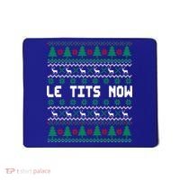 Le Tits Now Ugly Christmas Sweater Let It Snow Gift Mousepad thumb 0
