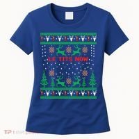 Le Tits Now Christmas Let It Snow Ugly Sweater Party Gift Women's T-Shirt thumb 0