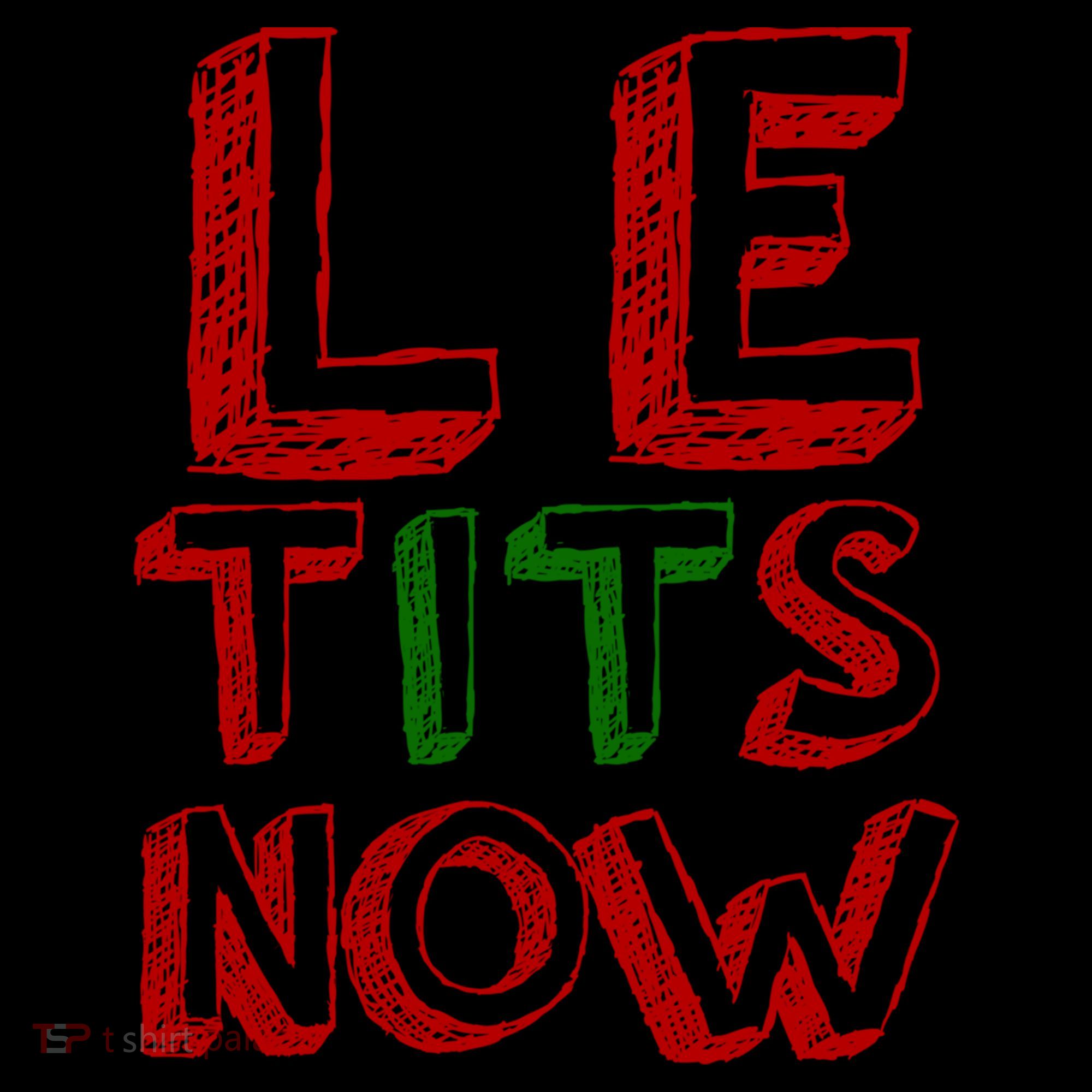 Le Tits Now Funny Christmas Jumper With Let Is Snow Slogan Gift Coffee Mug