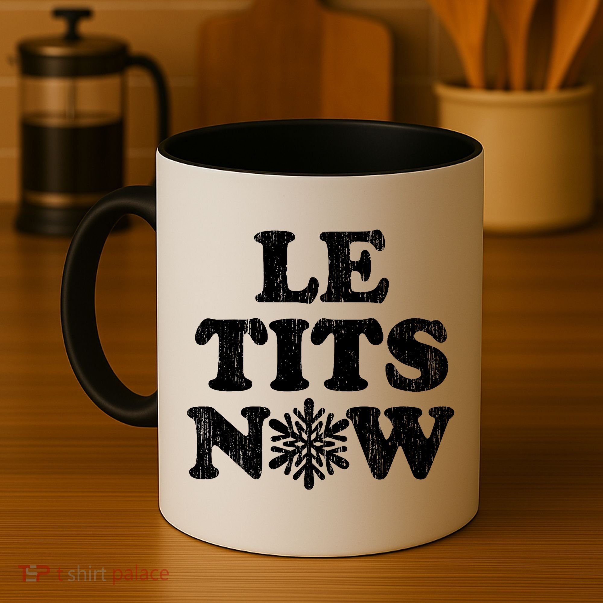 Le Tits Now Coffee Mug