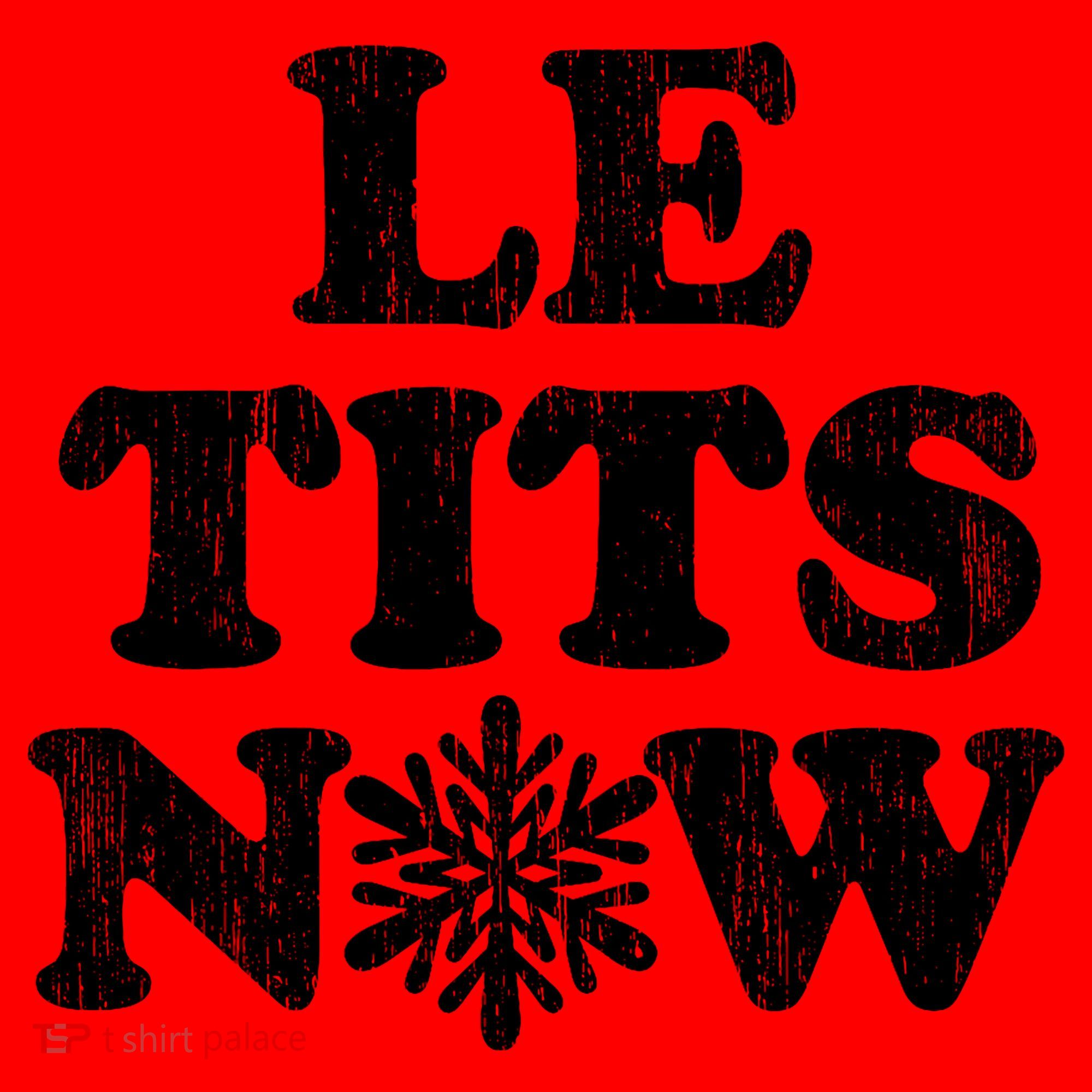 Le Tits Now Santa Hat