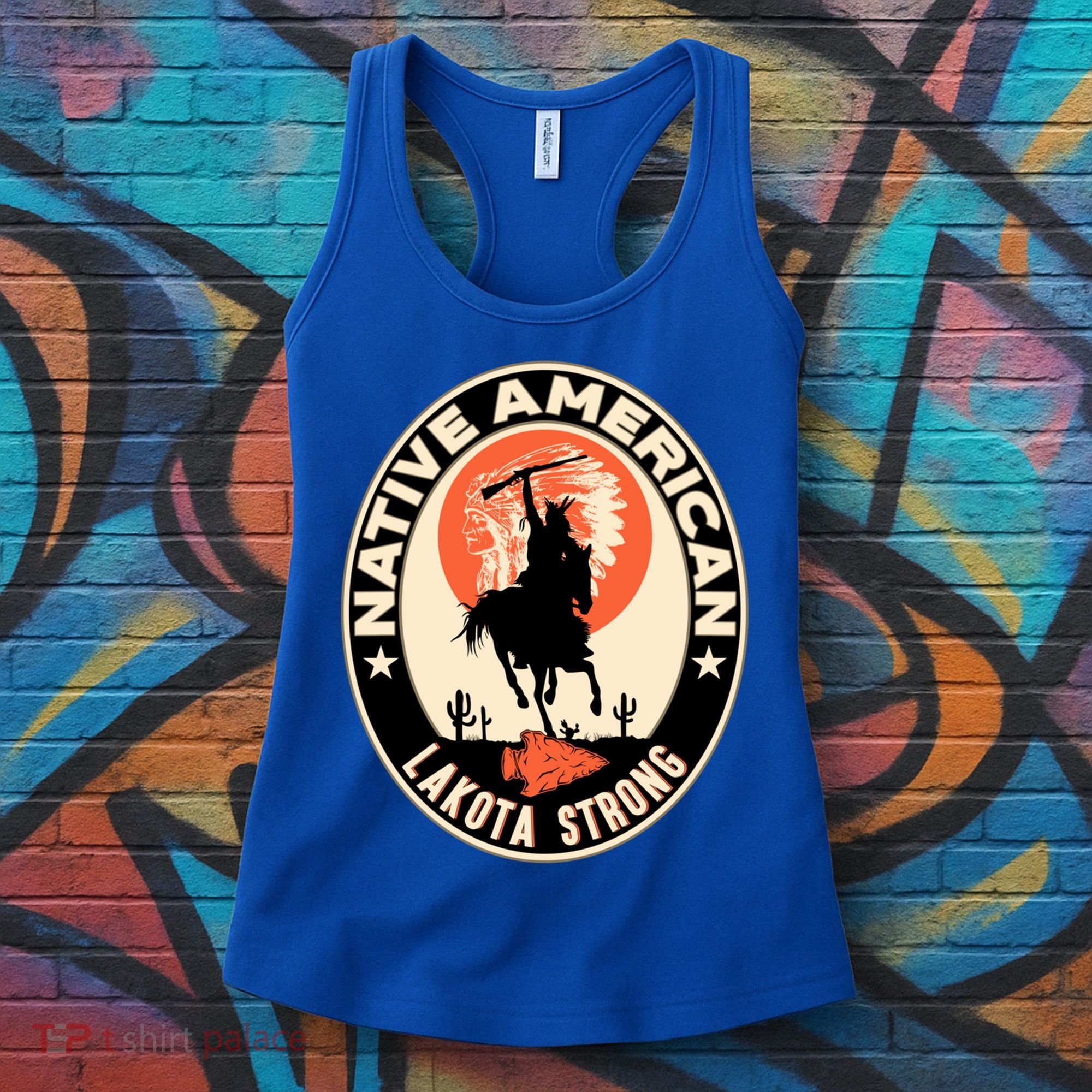 Lakota Tribe Native American Indian Pride Strong Retro Cool Gift Women's Tank Top