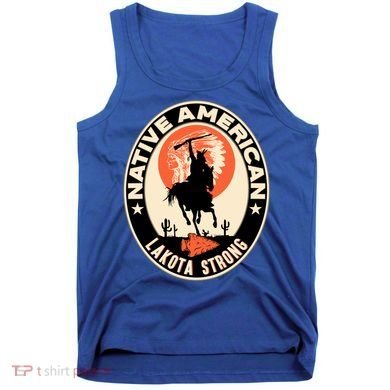 Lakota Tribe Native American Indian Pride Strong Retro Cool Gift Tank Top