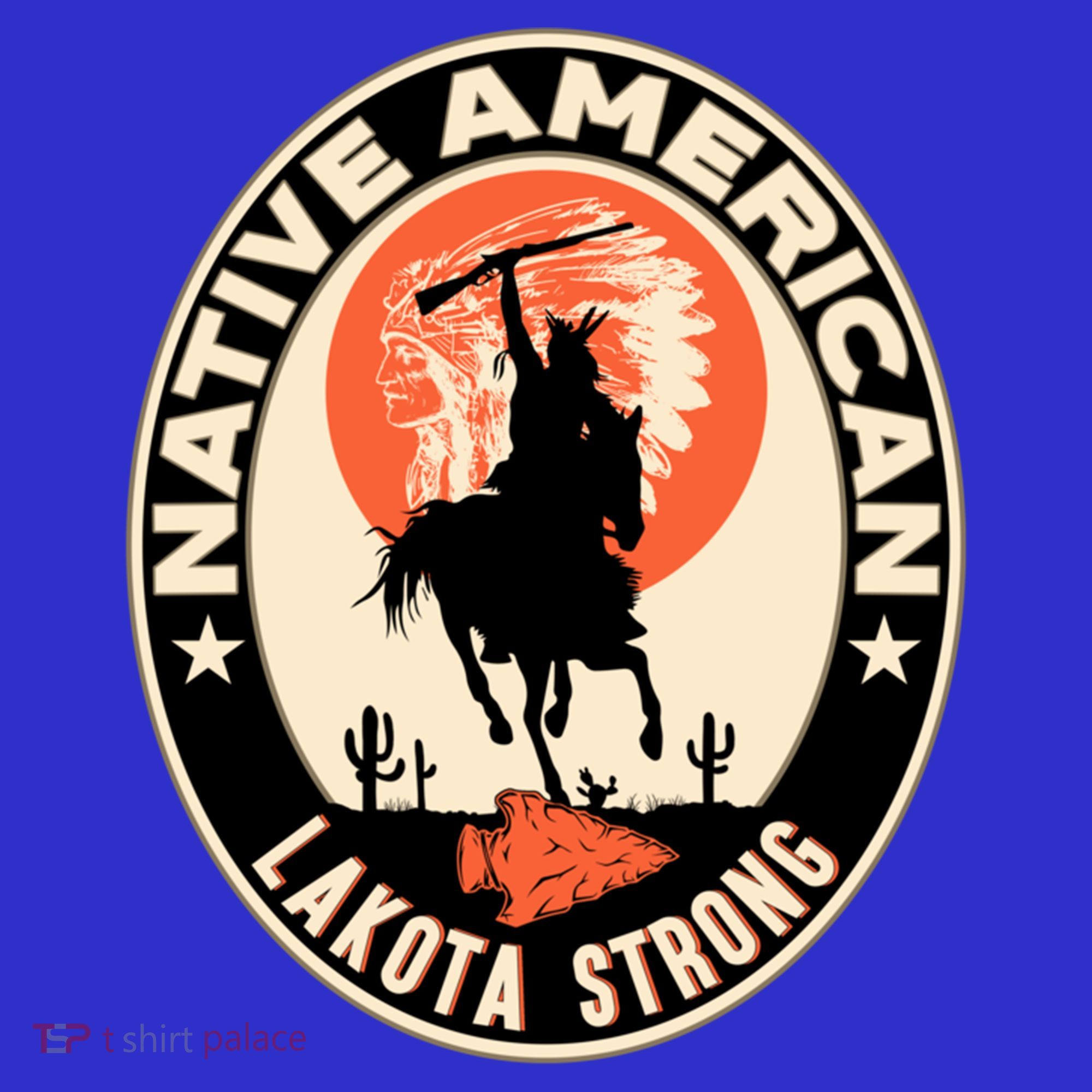 Lakota Tribe Native American Indian Pride Strong Retro Cool Gift Tank Top