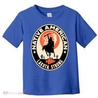 Lakota Tribe Native American Indian Pride Strong Retro Cool Gift Toddler T-Shirt thumb 0