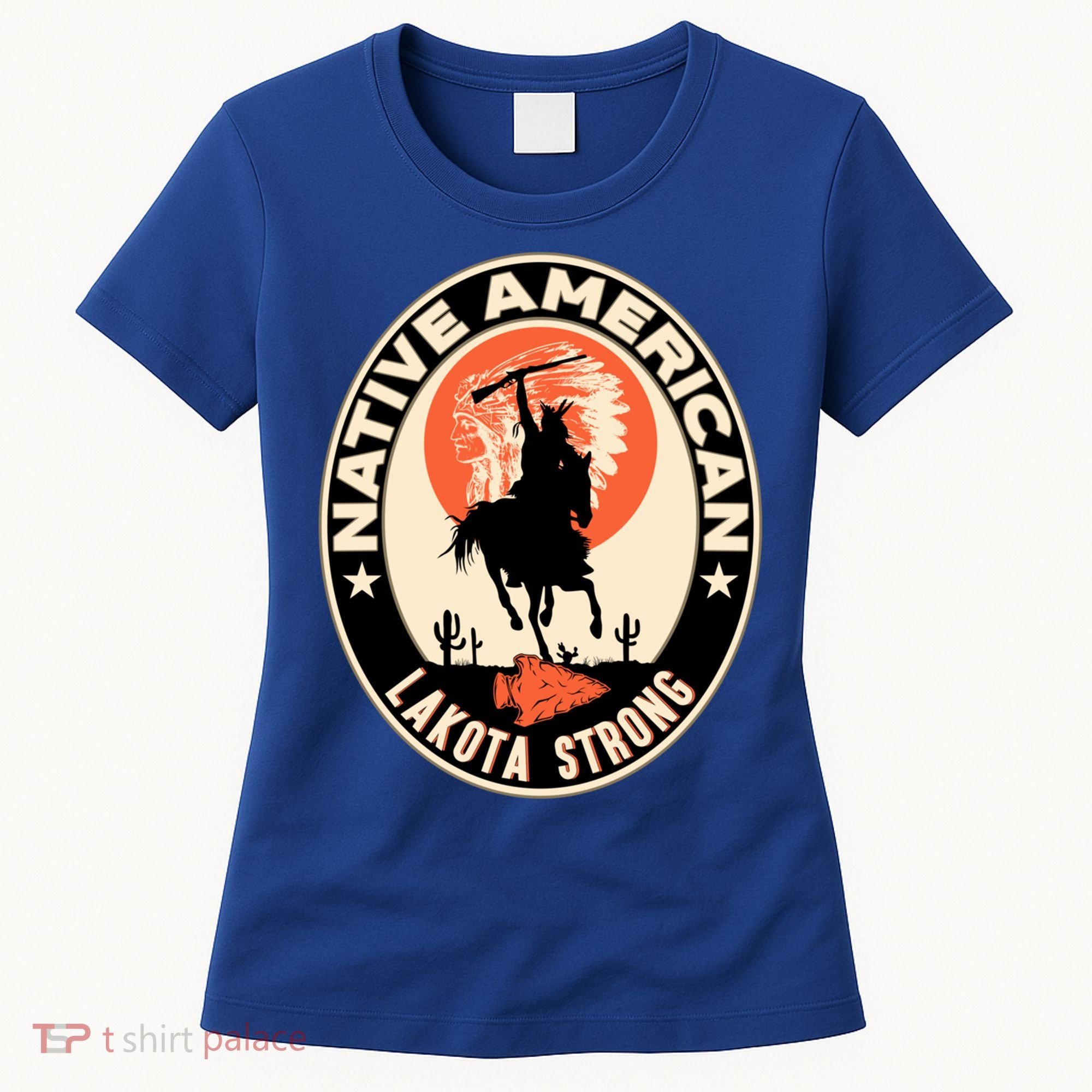 Lakota Tribe Native American Indian Pride Strong Retro Cool Gift Women's T-Shirt