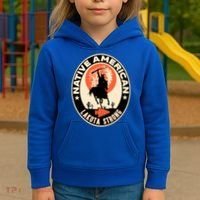 Lakota Tribe Native American Indian Pride Strong Retro Cool Gift Kids Hoodie thumb 3