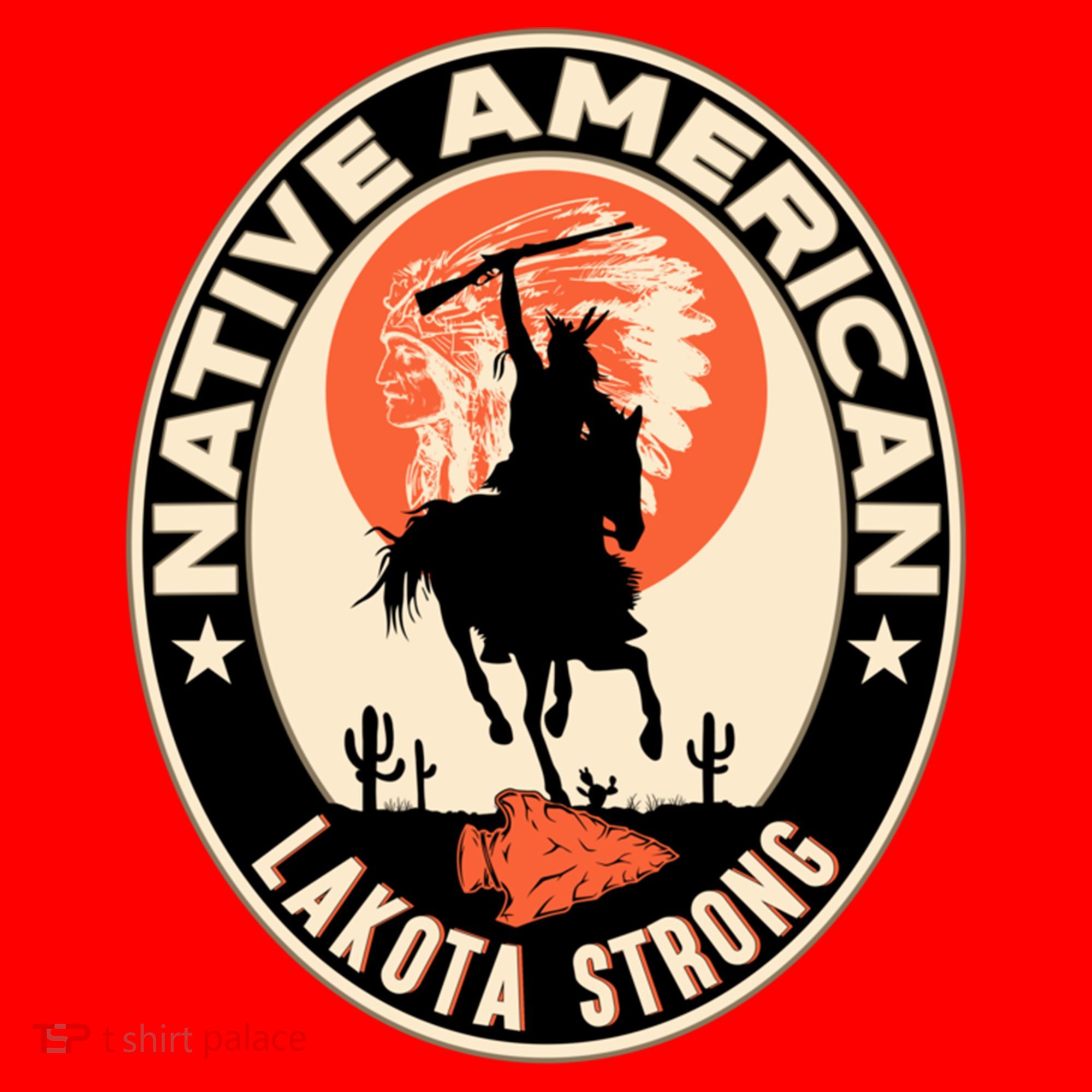 Lakota Tribe Native American Indian Pride Strong Retro Cool Gift Santa Hat