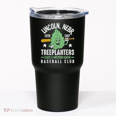 Lincoln Treeplanters Nebraska Vintage Baseball Team Tumbler