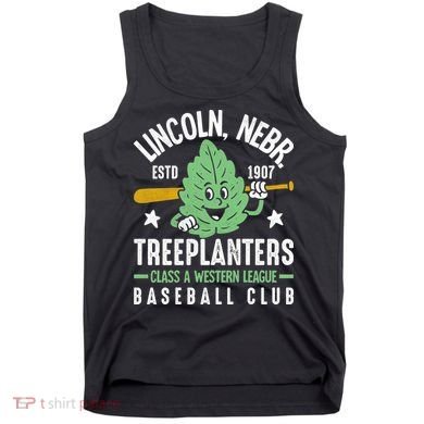 Lincoln Treeplanters Nebraska Vintage Baseball Team Tank Top