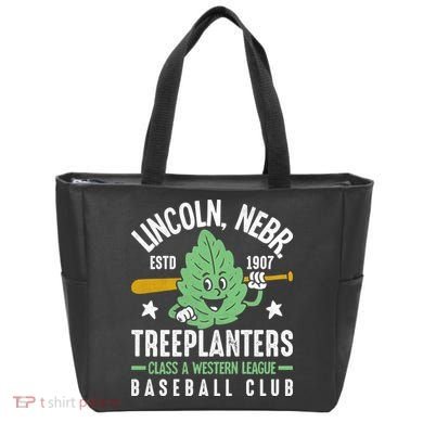 Lincoln Treeplanters Nebraska Vintage Baseball Team Tote Bag