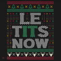 Le Tits Now Christmas Let It Snow Ugly Sweater Funny Party Kids Sweatshirt thumb 2