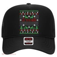 Le Tits Now Christmas Let It Snow Ugly Christmas Sweater Hat thumb 0