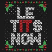 Le Tits Now Funny Christmas Let It Snow Adult Ugly Christmas Women's Tank Top thumb 5