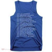 Love Thy Neighbor Thy Immigrant Neighbor Thy Black Neighbor Gift Tank Top thumb 0