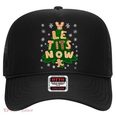 Le Tits Now Let It Snow Humor Christmas Funny Gift Hat