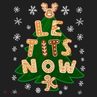 Le Tits Now Let It Snow Humor Christmas Funny Gift Hat thumb 2