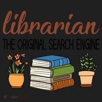 Librarian The Orginal Search Engine Reading Books Gift Cute Reading Women's Sweatshirt thumb 2