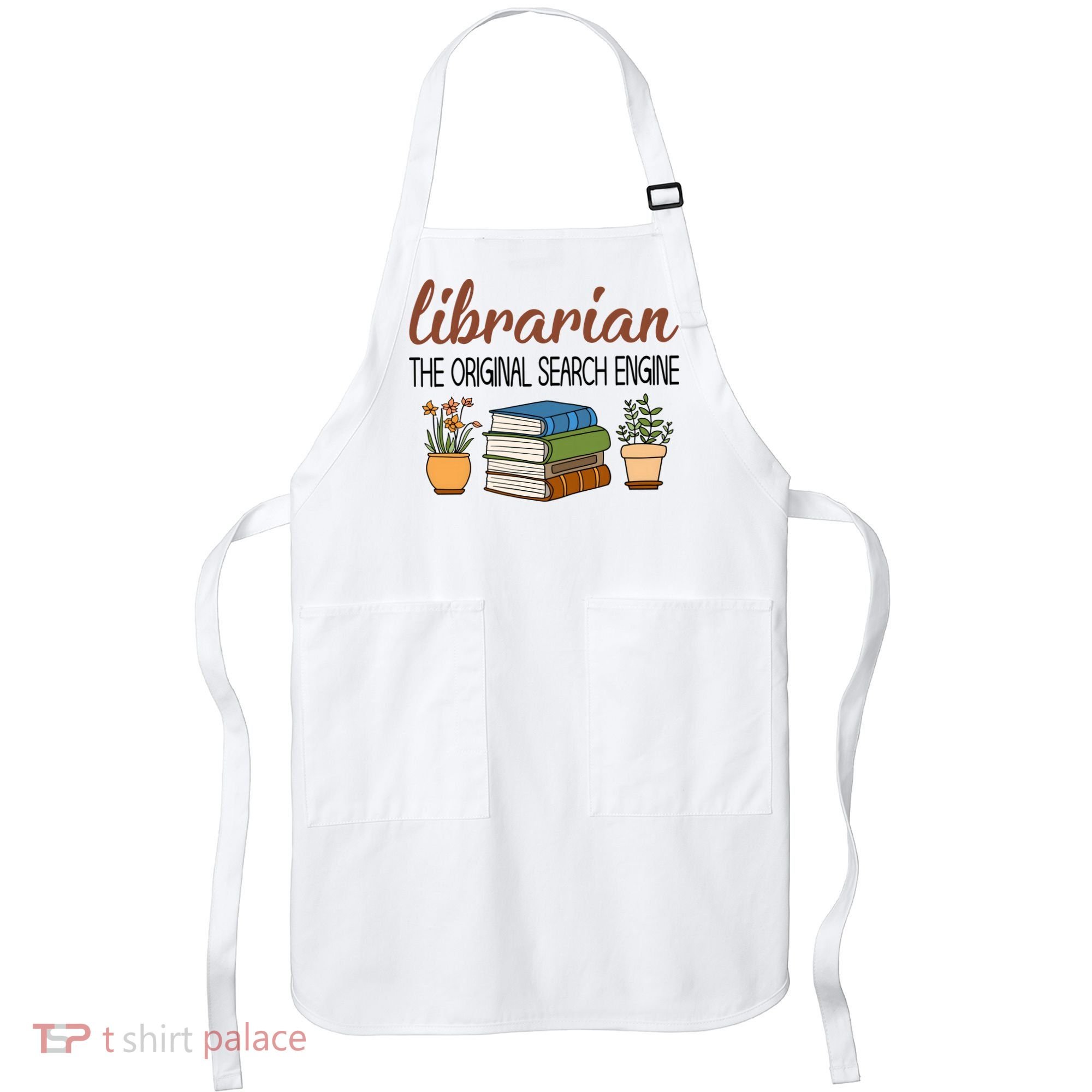 Librarian The Orginal Search Engine Reading Books Gift Cute Reading Apron