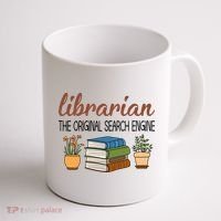 Librarian The Orginal Search Engine Reading Books Gift Cute Reading Coffee Mug thumb 1
