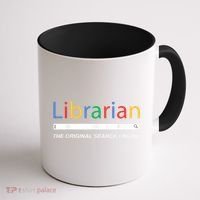 Librarian The Original Search Engine Funny And Sarcastic Coffee Mug thumb 1