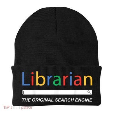 Librarian The Original Search Engine Funny And Sarcastic Beanie