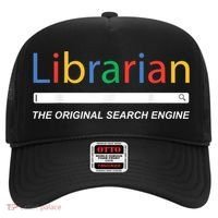 Librarian The Original Search Engine Funny And Sarcastic Hat thumb 0