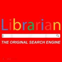 Librarian The Original Search Engine Funny And Sarcastic Santa Hat thumb 1