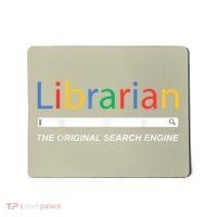 Librarian The Original Search Engine Funny And Sarcastic Mousepad thumb 0