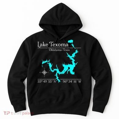 Lake Texoma Oklahoma Texas Hoodie