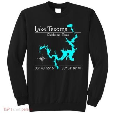 Lake Texoma Oklahoma Texas Sweatshirt