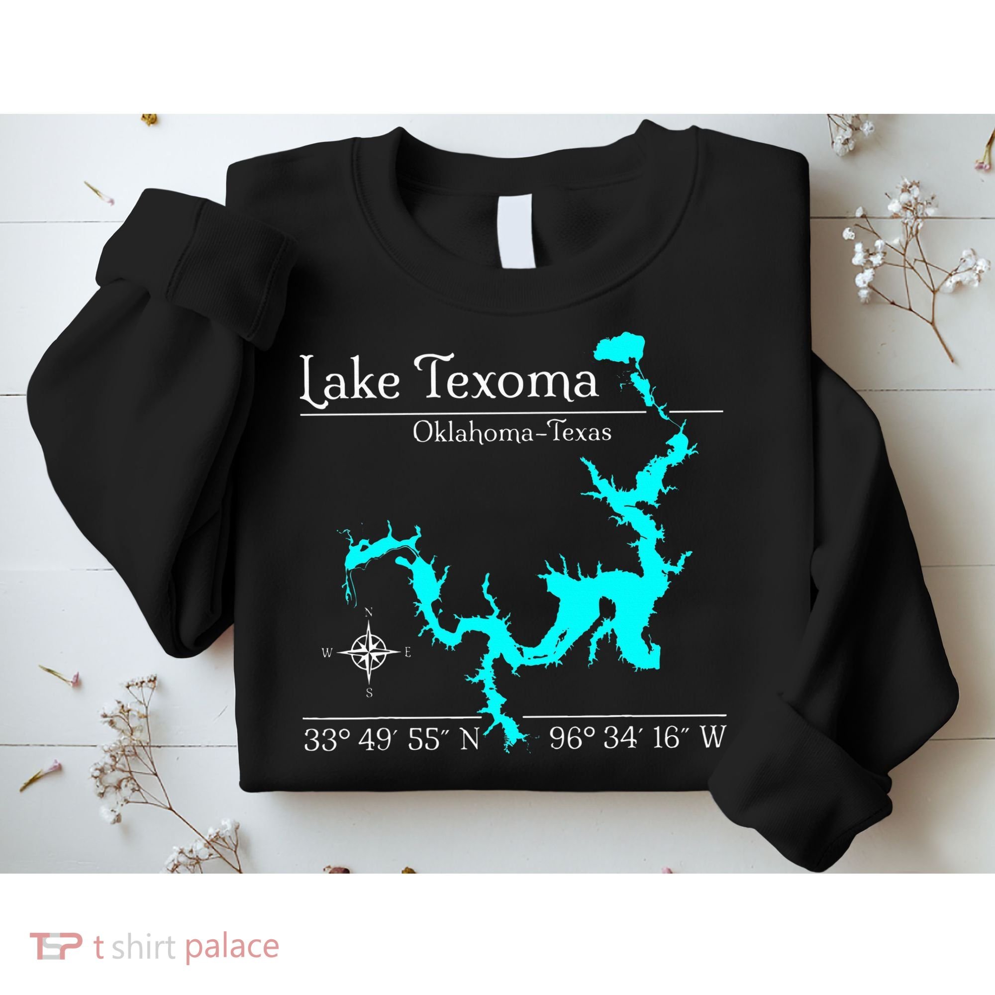 Lake Texoma Oklahoma Texas Sweatshirt