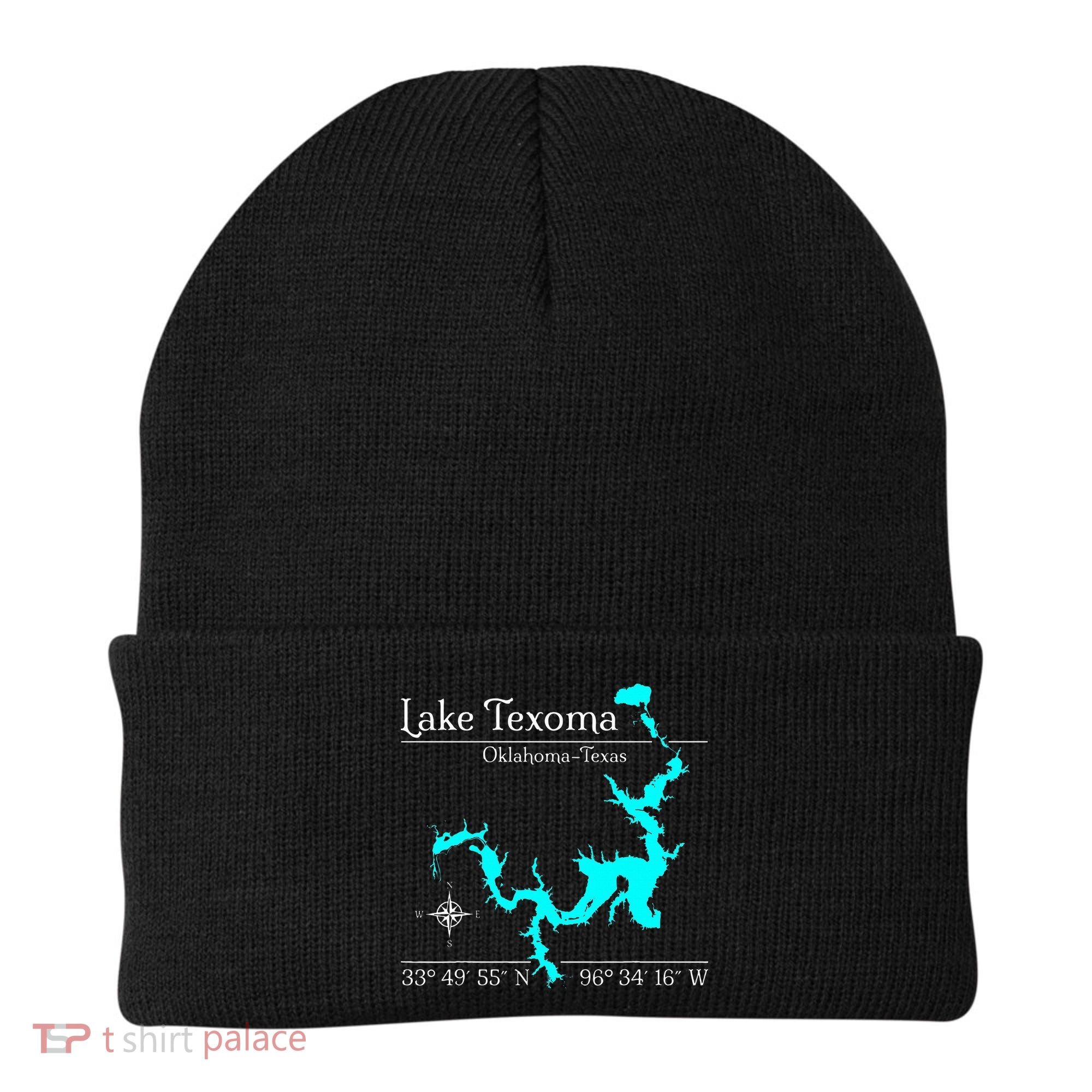 Lake Texoma Oklahoma Texas Beanie