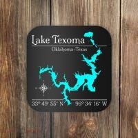 Lake Texoma Oklahoma Texas Coaster thumb 0