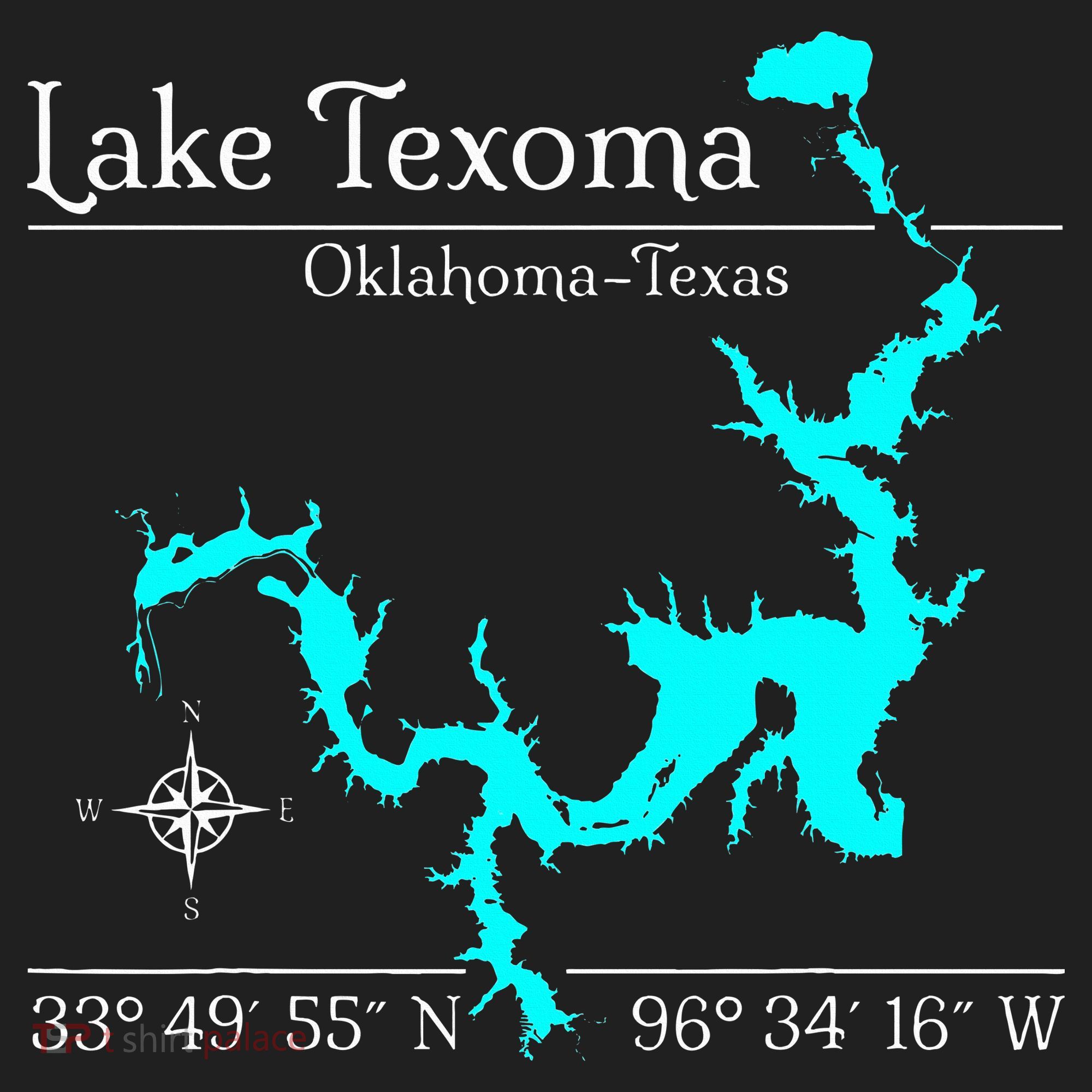 Lake Texoma Oklahoma Texas Tumbler