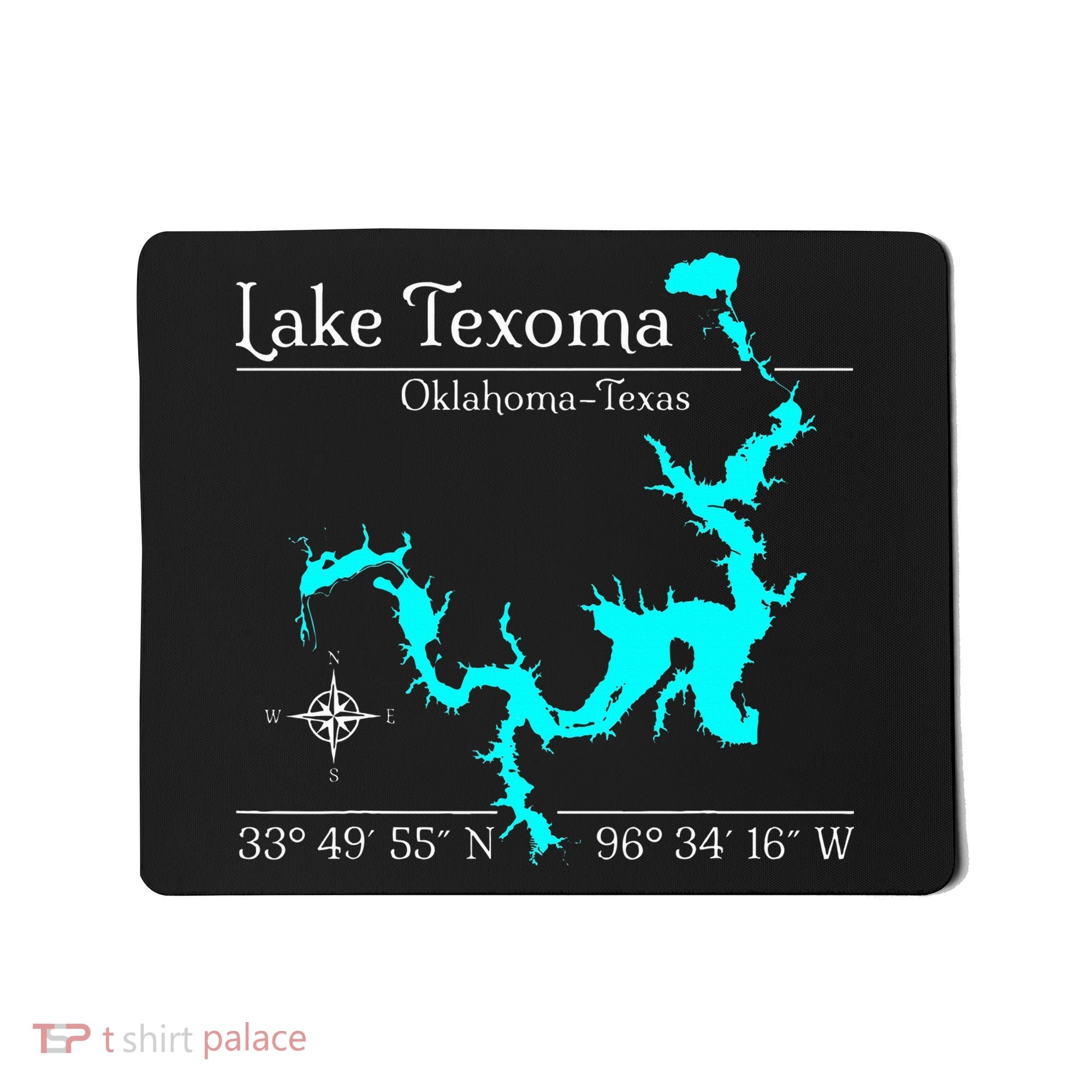 Lake Texoma Oklahoma Texas Mousepad