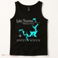 Lake Texoma Oklahoma Texas Tank Top thumb 2