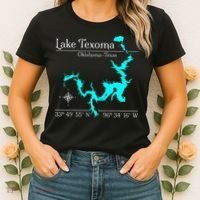 Lake Texoma Oklahoma Texas Women's T-Shirt thumb 2