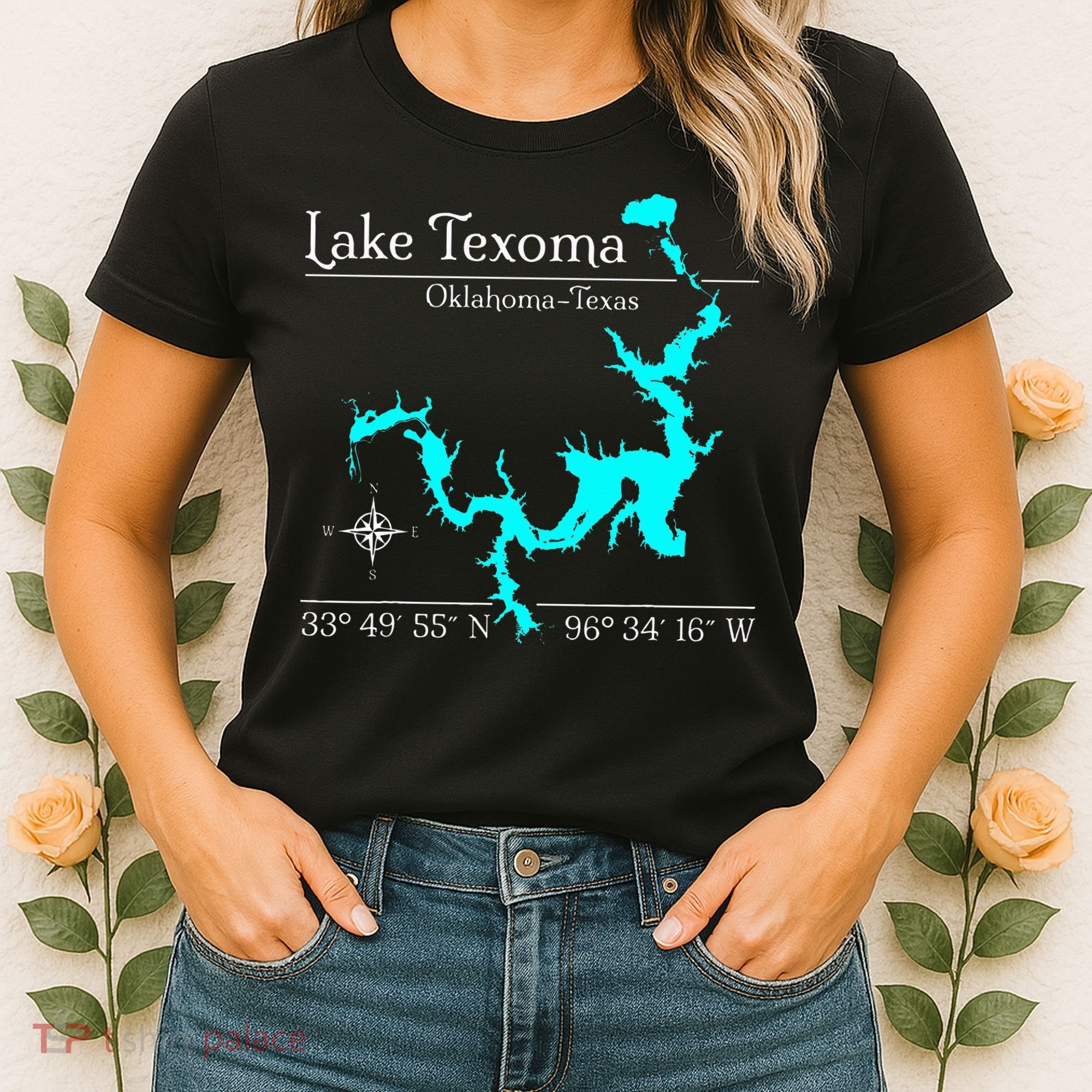 Lake Texoma Oklahoma Texas Women's T-Shirt
