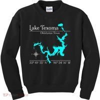 Lake Texoma Oklahoma Texas Kids Sweatshirt thumb 0