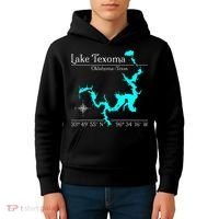 Lake Texoma Oklahoma Texas Kids Hoodie thumb 4