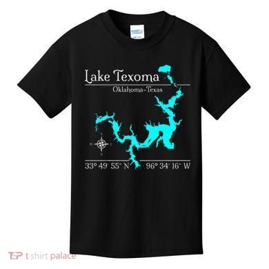 Lake Texoma Oklahoma Texas Kids T-Shirt