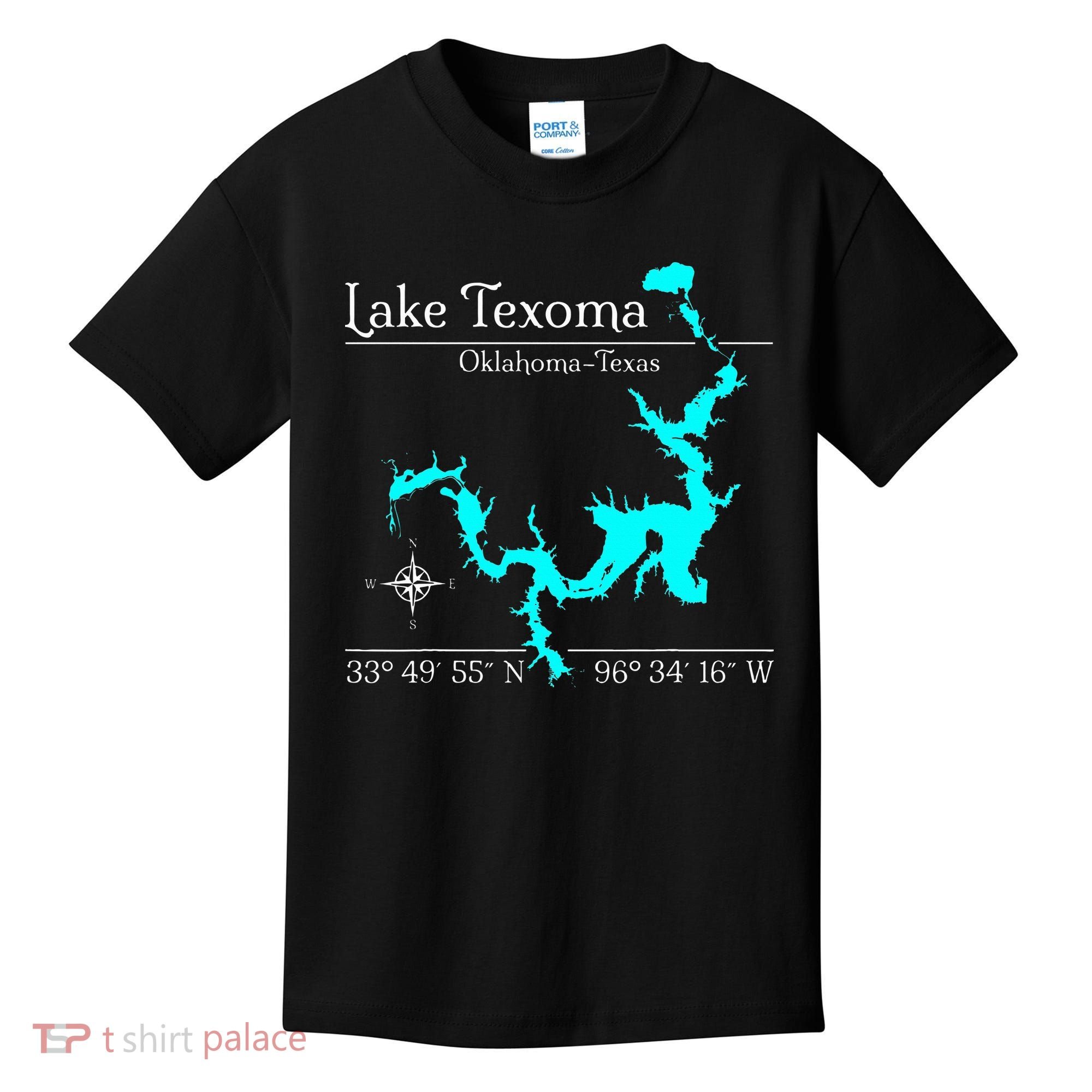 Lake Texoma Oklahoma Texas Kids T-Shirt