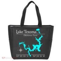 Lake Texoma Oklahoma Texas Tote Bag thumb 0