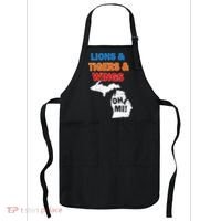 Lions Tigers Wings Oh Mi Apron thumb 0