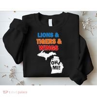 Lions Tigers Wings Oh Mi Sweatshirt thumb 2
