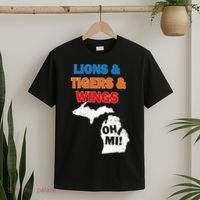 Lions Tigers Wings Oh Mi T-Shirt thumb 2